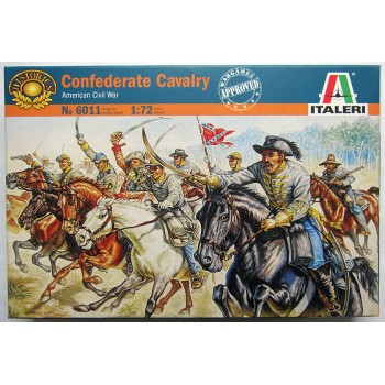 1/72 Italeri Confederate Cavalry ( Civil Wars ) 6011 